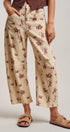 Urban Daizy Western Toile Print Barrel Leg Stretch Pants Lt-Khaki Pants - Women's (UDPT0076-Lt-Khaki) – alternate view 7