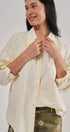 Soft Meadow Button-Down Shirt in CREAM - Women's Shirts & Blouses | Urban Daizy