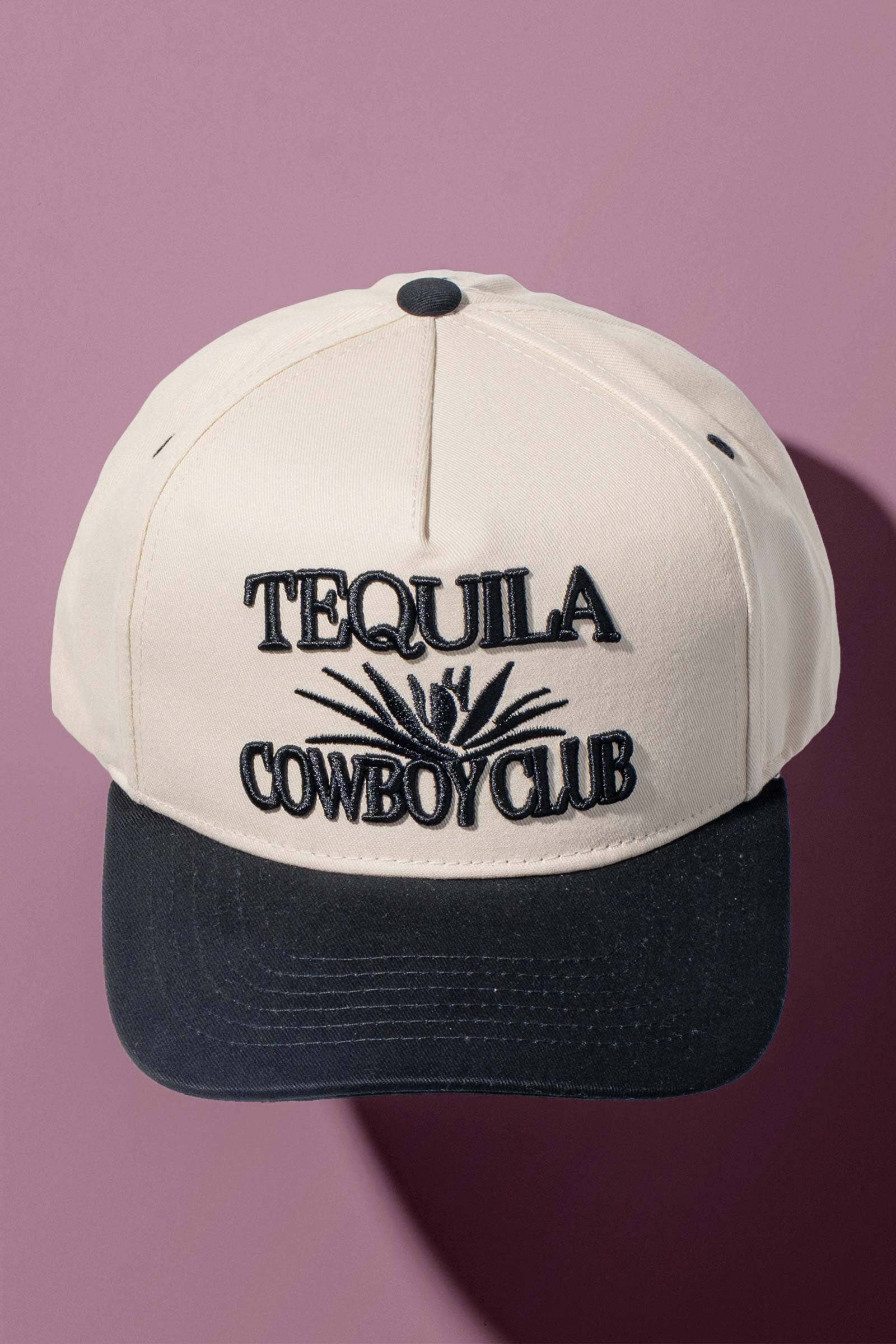 Tequila Cowboy Club Embroidered Trucker Cap