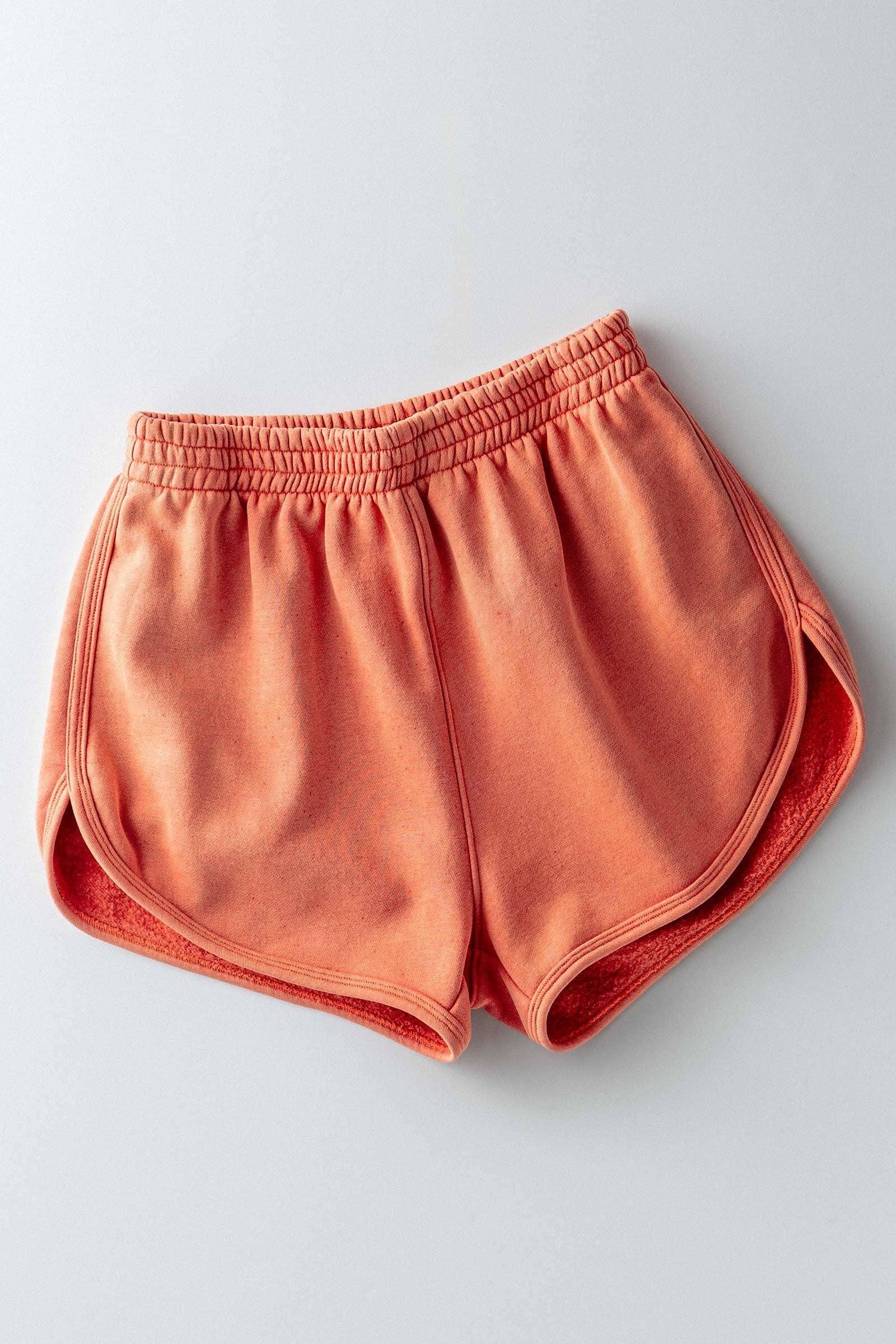 Urban Daizy French Terry High Rise Lounge Shorts Chalk Lounge Shorts - Women's (UDZ-PT-00083) – alternate view 8