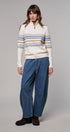 Laid-Back Light Wash Barrel Denim Pants in MEDIUM DENIM - Women's Wide Leg Jeans | Urban Daizy