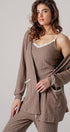 Urban Daizy Pointelle Knit Lace-Trim Pocket Cardigan Cocoa Cardigan - Women's (UDZ-KN-01037) – alternate view 17