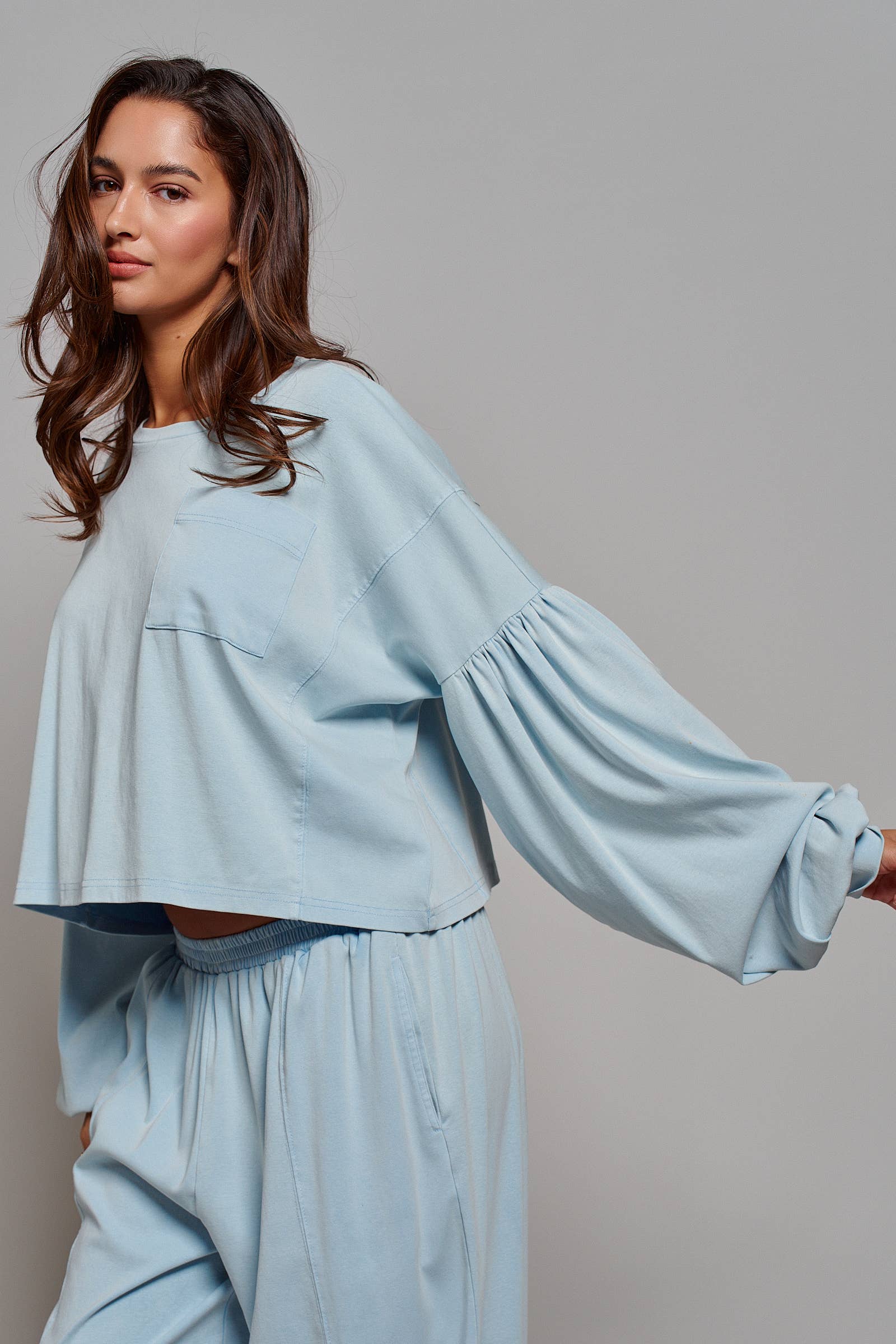 Mineral Wash Cotton Lounge Set