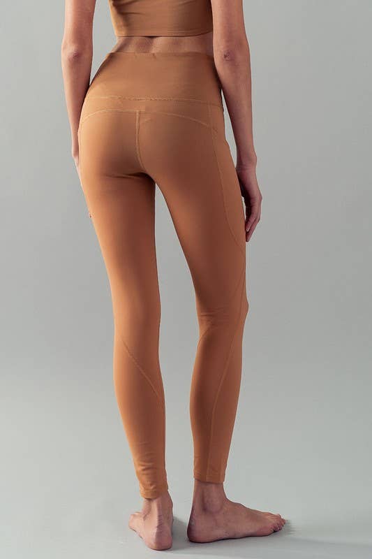 Urban Daizy High-Waisted Side Pocket Active Leggings Black Athletic Lounge Leggings - Women's (UDZ-PT-00158) – alternate…