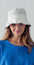 Urban Daizy Romantic Eyelet Lace Embroidered Summer Bucket Hat Blue Bucket Hat - Women's (UDZ-AC-00025) – alternate view 2