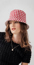 Urban Daizy Classic Spring Gingham Checkered Cotton Bucket Hat Black Bucket Hat - Women's (UDZ-AC-00031) – alternate view 11