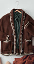 Urban Daizy Chunky Knit Oversized Contrast Cardigan Taupe Cardigan - Women's (UDZ-TP-00814) – alternate view 9