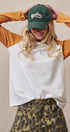 All-Star Vintage Baseball Tee in ORANGE - Women's T-Shirts & Polos | Urban Daizy