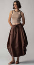 Urban Daizy Scalloped Ribbed Knit Crop Top Khaki Knit Top - Women's (UDZ-TP-00809) – alternate view 7