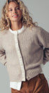 Urban Daizy Lace Trim Wool Blend Cardigan Pastel-Blue Cardigan - Women's (UDZ-KN-00652) – alternate view 22