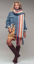 Urban Daizy Plaid Flannel-Lined Corduroy Shacket Taupe Shirt Jacket/Shacket - Women's (UDZ-KN-00150) – alternate view 28