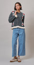 Alpine Bow Ruffle Cardigan