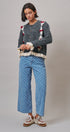 Alpine Bow Ruffle Cardigan