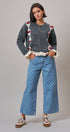 Alpine Bow Ruffle Cardigan