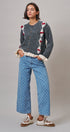 Alpine Bow Ruffle Cardigan