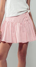 Urban Daizy Gingham Side-Button Mini Skirt Blue Skirt - Women's (UDZ-SK-00153) – alternate view 16