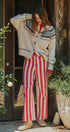 Fair Isle Nordic Toggle Knit Cardigan | wholesale cardigan - women's | Urban Daizy