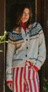 Fair Isle Nordic Toggle Knit Cardigan | wholesale cardigan - women's | Urban Daizy