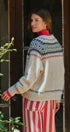 Fair Isle Nordic Toggle Knit Cardigan | wholesale cardigan - women's | Urban Daizy