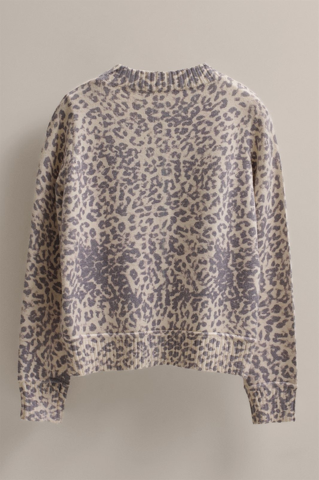 Muted Leopard Print Knit Button Cardigan in LEOPARD - Women's Cardigans & Shrugs | Urban Daizy