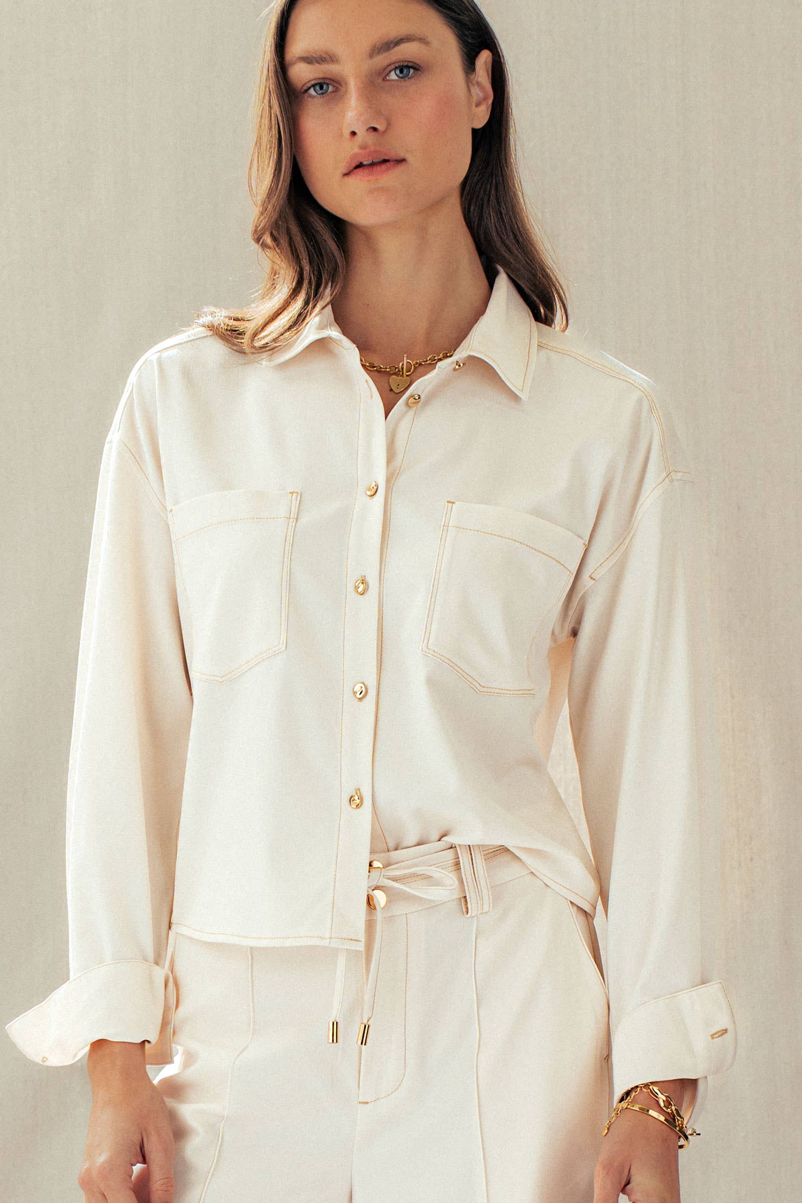 Button Down Utility Shirt