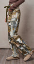 Camo Cargo Pants Wide Leg Patchwork Utility Streetwear in MULTI - Women's Casual Pants | Urban Daizy