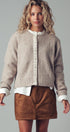 Urban Daizy Lace Trim Wool Blend Cardigan Pastel-Blue Cardigan - Women's (UDZ-KN-00652) – alternate view 21