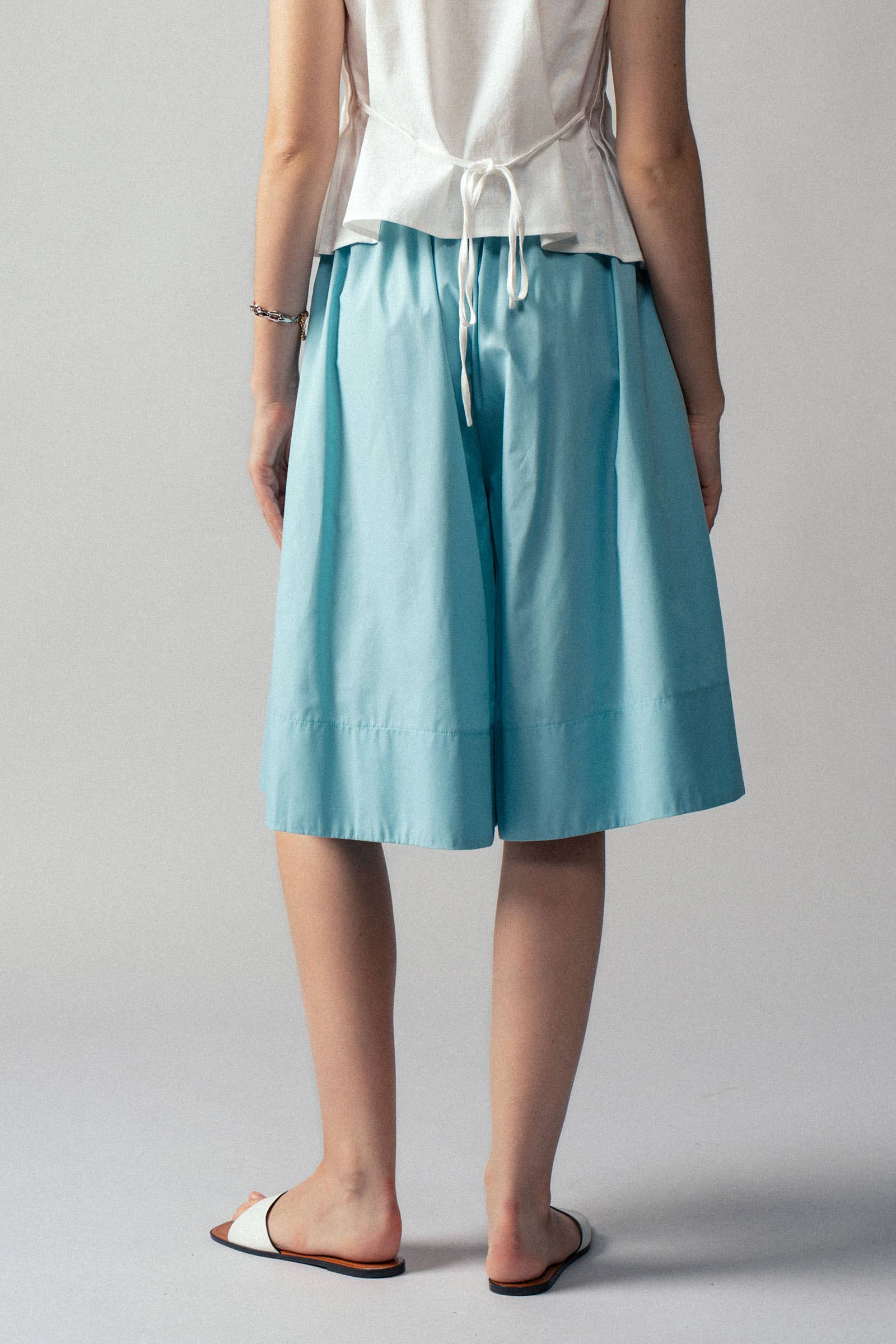 Urban Daizy Lightweight Airflow Drawstring Shorts Blue Shorts - Women's (UDZ-PT-00473) – alternate view 8