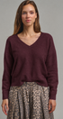 Drop Shoulder Ribbed Knit Sweater