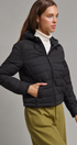 Crisp Air Hooded Puffer Jacket
