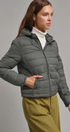 Crisp Air Hooded Puffer Jacket