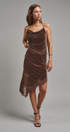 Midnight Lace Velvet Midi Skirt