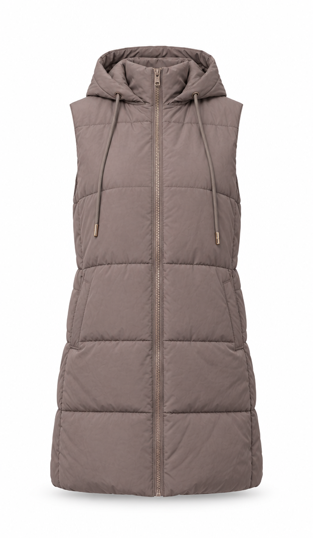 Cold Front Hooded Puffer Vest