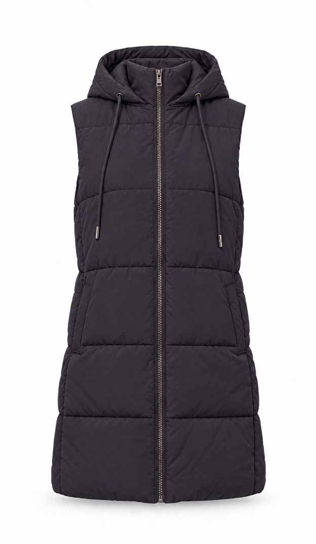 Cold Front Hooded Puffer Vest