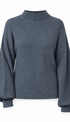 Soft Focus Mock Neck Sweater