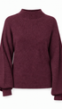 Soft Focus Mock Neck Sweater