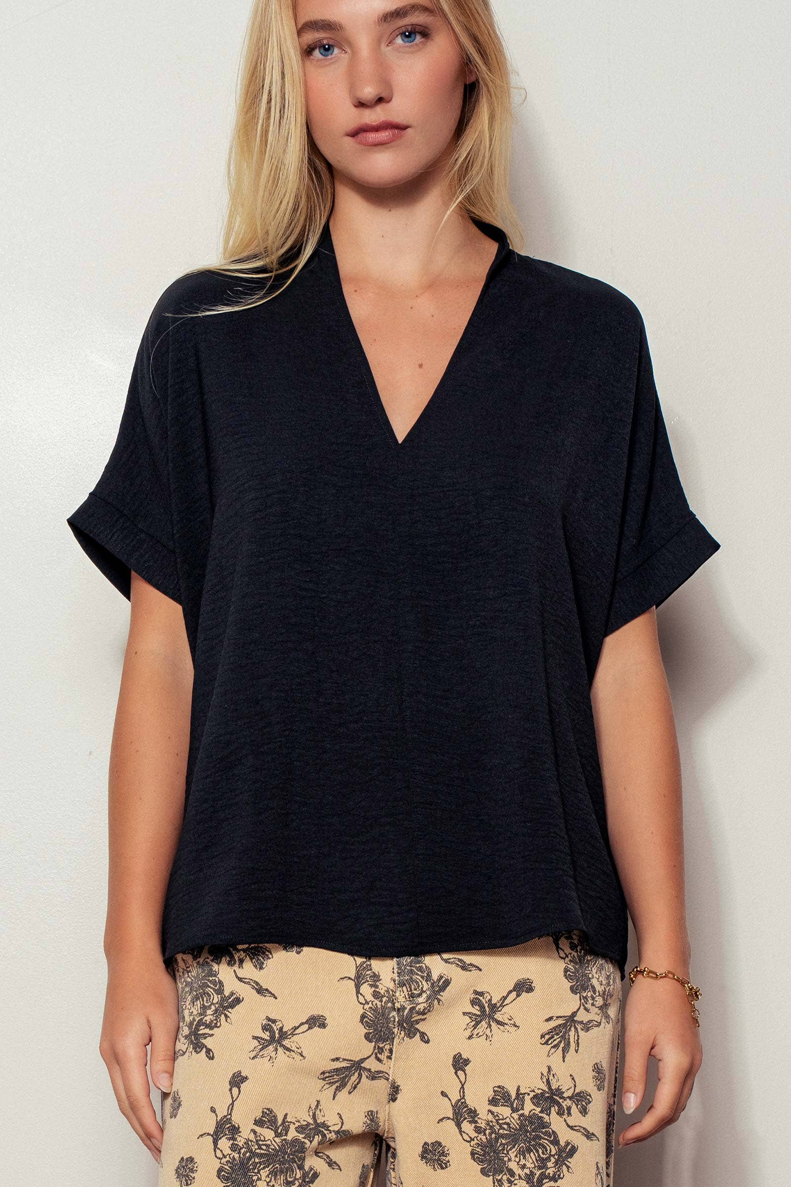 Breezy Airflow V-Neck Top