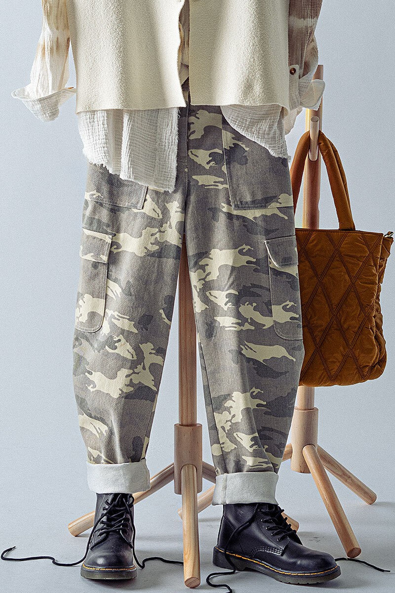 Army Camo Cargo Pants