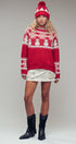 Graphic Fair Isle Wool Blend Sweater | wholesale knit sweater - women's | Urban Daizy