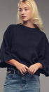 Urban Daizy Batwing Sleeve Sweater Top Black Knit Sweater - Women's (UDZ-KN-00652) – alternate view 12
