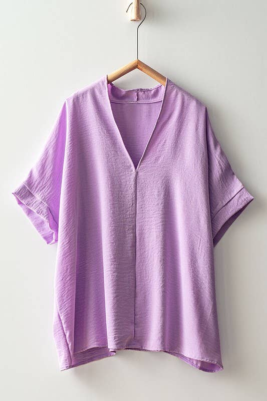 Breezy Airflow V-Neck Top