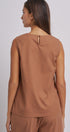 Minimal Muse Linen Sleeveless Top in BROWN - Women's Fashion | Urban Daizy
