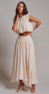 Boho Desert Drape Sleeveless Blouse - Women's Tops | Urban Daizy