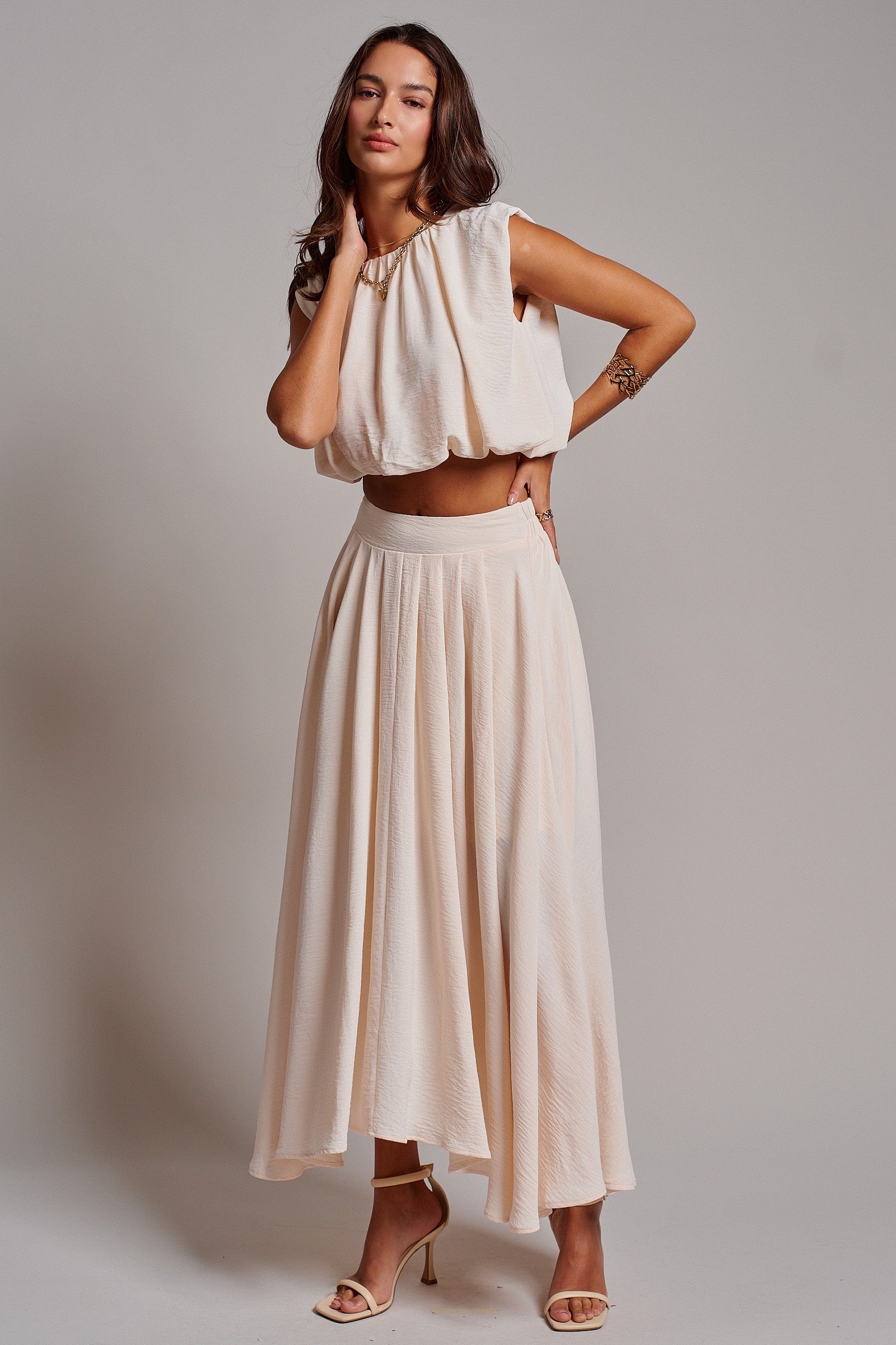 Boho Desert Drape Sleeveless Blouse - Women's Tops | Urban Daizy