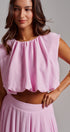 Boho Desert Drape Sleeveless Blouse - Women's Tops | Urban Daizy