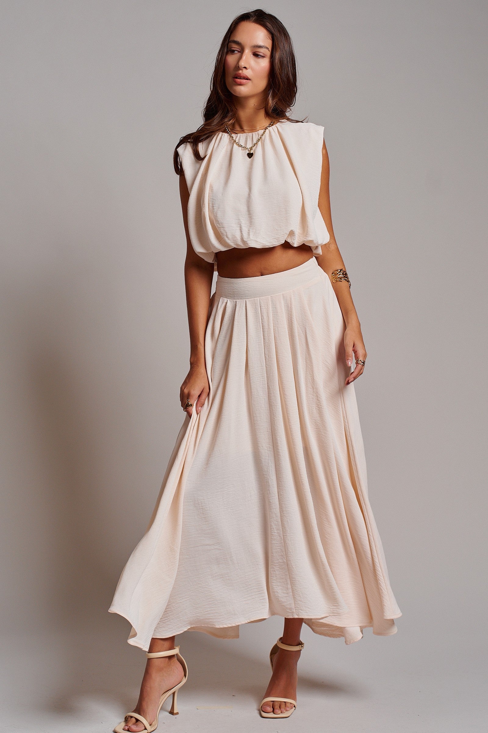Boho Desert Drape Sleeveless Blouse - Women's Tops | Urban Daizy