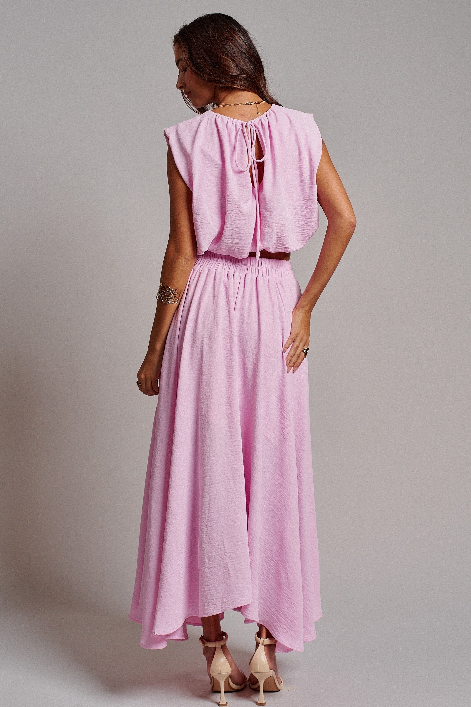 Boho Desert Drape Sleeveless Blouse - Women's Tops | Urban Daizy