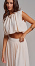Boho Desert Drape Sleeveless Blouse - Women's Tops | Urban Daizy