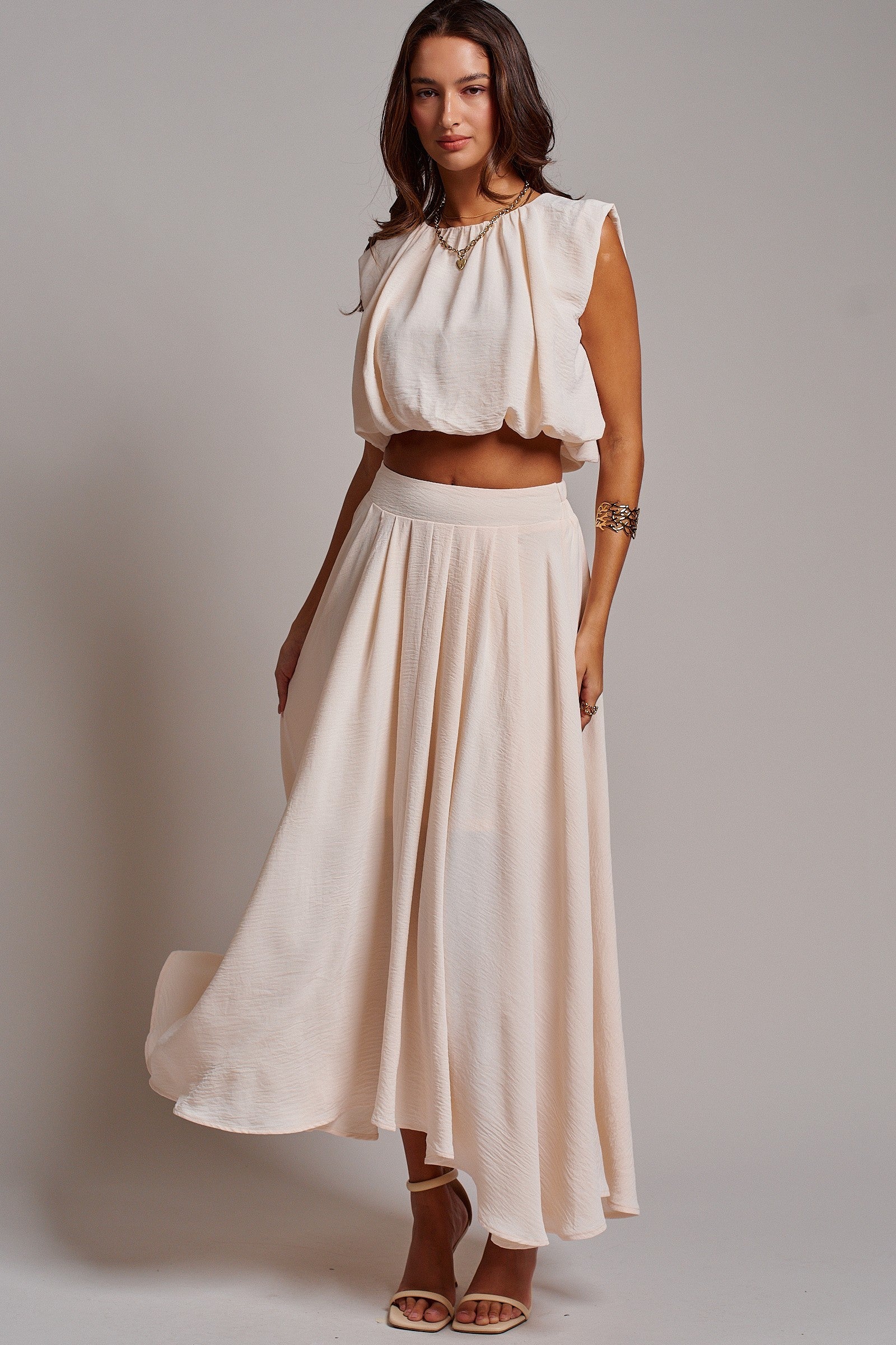 Desert Drape Boho Maxi Skirt - Women's Skirts | Urban Daizy