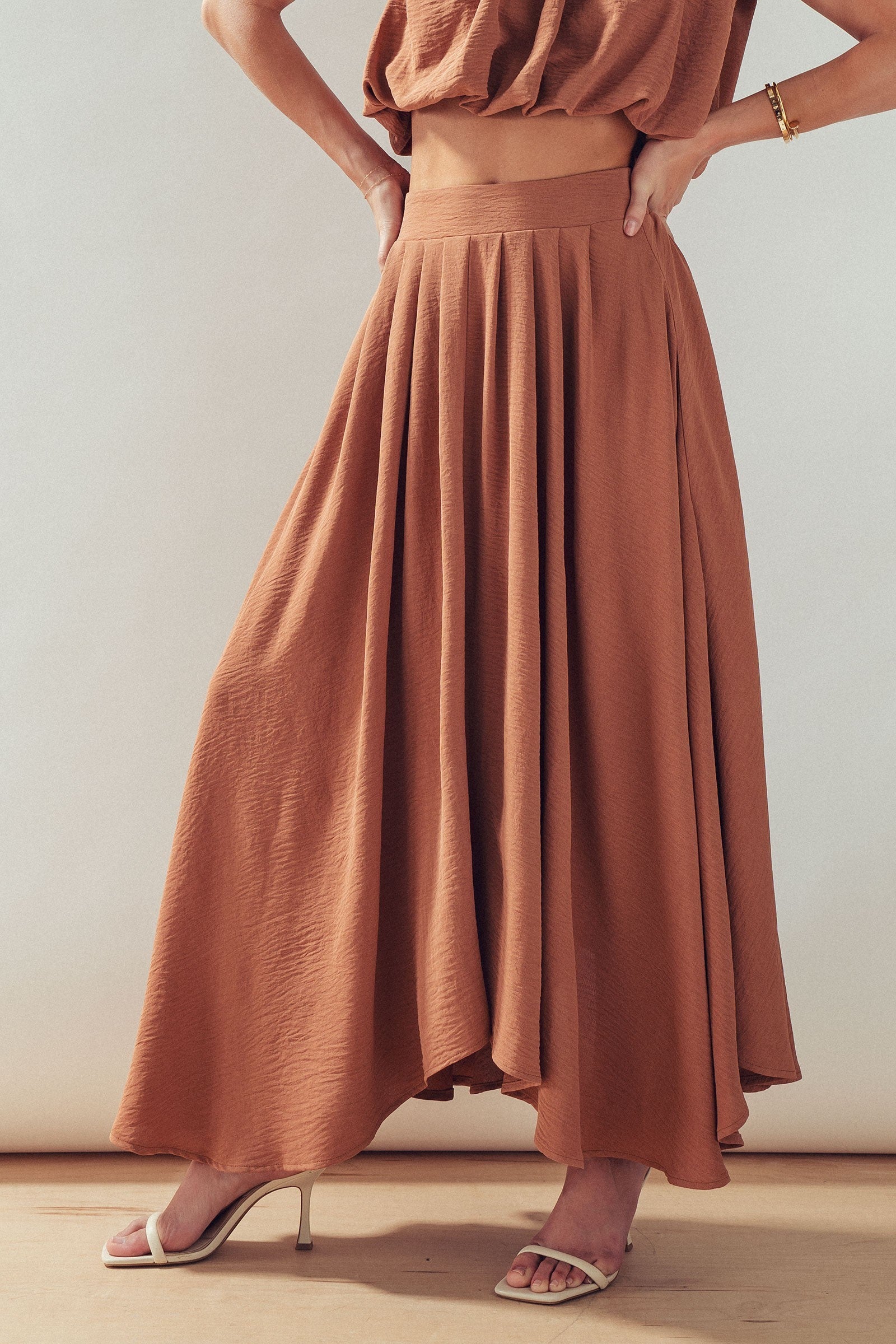 Desert Drape Boho Maxi Skirt - Women's Skirts | Urban Daizy